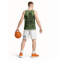 Aotearoa Iwi Ngāti Tama ki Taranaki Trust Basketball Jersey Maori Wharenui House Tribal Pattern LT9 - Polynesian Pride