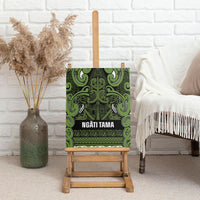 Aotearoa Iwi Ngāti Tama ki Taranaki Trust Canvas Wall Art Maori Wharenui House Tribal Pattern LT9 - Polynesian Pride