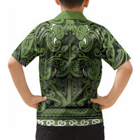 Aotearoa Iwi Ngāti Tama ki Taranaki Trust Hawaiian Shirt Maori Wharenui House Tribal Pattern LT9 - Polynesian Pride