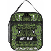 Aotearoa Iwi Ngāti Tama ki Taranaki Trust Lunch Bag Maori Wharenui House Tribal Pattern