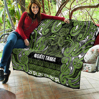 Aotearoa Iwi Ngāti Tama ki Taranaki Trust Quilt Maori Wharenui House Tribal Pattern LT9 - Polynesian Pride