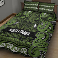 Aotearoa Iwi Ngāti Tama ki Taranaki Trust Quilt Bed Set Maori Wharenui House Tribal Pattern LT9 - Polynesian Pride