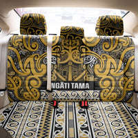 Aotearoa Iwi Ngāti Tama ki Te Waipounamu Trust Back Car Seat Cover Maori Wharenui House Tribal Pattern LT9 - Polynesian Pride