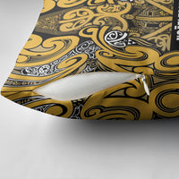 Aotearoa Iwi Ngāti Tama ki Te Waipounamu Trust Pillow Cover Maori Wharenui House Tribal Pattern LT9 - Polynesian Pride