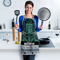 Aotearoa Iwi Ngati Mutunga Apron Maori Wharenui House Tribal Pattern