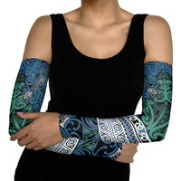 Aotearoa Iwi Ngati Mutunga Arm Sleeves Maori Wharenui House Tribal Pattern