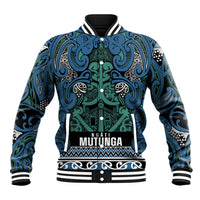 Aotearoa Iwi Ngati Mutunga Baseball Jacket Maori Wharenui House Tribal Pattern