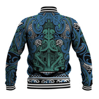 Aotearoa Iwi Ngati Mutunga Baseball Jacket Maori Wharenui House Tribal Pattern
