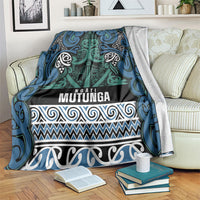 Aotearoa Iwi Ngati Mutunga Blanket Maori Wharenui House Tribal Pattern