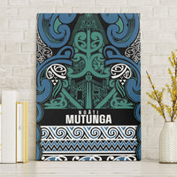 Aotearoa Iwi Ngati Mutunga Canvas Wall Art Maori Wharenui House Tribal Pattern