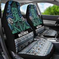 Aotearoa Iwi Ngati Mutunga Car Seat Cover Maori Wharenui House Tribal Pattern