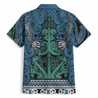 Aotearoa Iwi Ngati Mutunga Hawaiian Shirt Maori Wharenui House Tribal Pattern