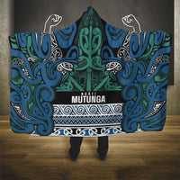 Aotearoa Iwi Ngati Mutunga Hooded Blanket Maori Wharenui House Tribal Pattern