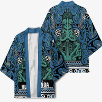 Aotearoa Iwi Ngati Mutunga Kimono Maori Wharenui House Tribal Pattern