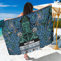 Aotearoa Iwi Ngati Mutunga Sarong Maori Wharenui House Tribal Pattern