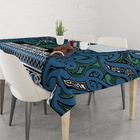Aotearoa Iwi Ngati Mutunga Tablecloth Maori Wharenui House Tribal Pattern