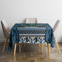 Aotearoa Iwi Ngati Mutunga Tablecloth Maori Wharenui House Tribal Pattern