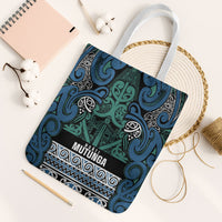 Aotearoa Iwi Ngati Mutunga Tote Bag Maori Wharenui House Tribal Pattern