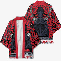 Aotearoa Iwi Te ati Awa Kimono Maori Wharenui House Tribal Pattern