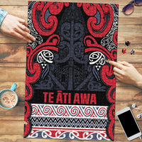 Aotearoa Iwi Te ati Awa Puzzle Maori Wharenui House Tribal Pattern