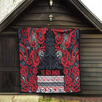 Aotearoa Iwi Te ati Awa Quilt Maori Wharenui House Tribal Pattern