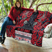 Aotearoa Iwi Te ati Awa Quilt Maori Wharenui House Tribal Pattern