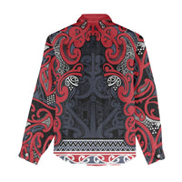 Aotearoa Iwi Te ati Awa Women Casual Shirt Maori Wharenui House Tribal Pattern