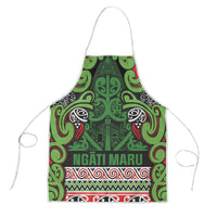 Aotearoa Iwi Ngati Maru Hauraki Apron Maori Wharenui House Tribal Pattern