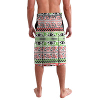 Aotearoa Iwi Ngati Maru Hauraki Lavalava Maori Wharenui House Tribal Pattern