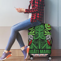 Aotearoa Iwi Ngati Maru Hauraki Luggage Cover Maori Wharenui House Tribal Pattern