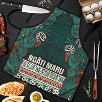 Aotearoa Iwi Ngāti Maru Taranaki Apron Maori Wharenui House Tribal Pattern