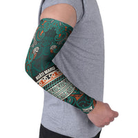 Aotearoa Iwi Ngāti Maru Taranaki Arm Sleeves Maori Wharenui House Tribal Pattern