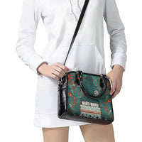 Aotearoa Iwi Ngāti Maru Taranaki Shoulder Handbag Maori Wharenui House Tribal Pattern