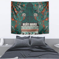 Aotearoa Iwi Ngāti Maru Taranaki Tapestry Maori Wharenui House Tribal Pattern