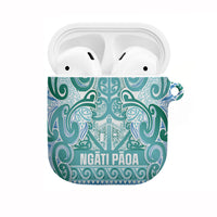 Aotearoa Iwi Ngati Paoa AirPods Case Maori Wharenui House Tribal Pattern