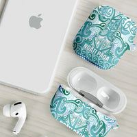 Aotearoa Iwi Ngati Paoa AirPods Case Maori Wharenui House Tribal Pattern