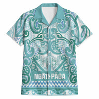 Aotearoa Iwi Ngati Paoa Hawaiian Shirt Maori Wharenui House Tribal Pattern