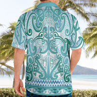 Aotearoa Iwi Ngati Paoa Hawaiian Shirt Maori Wharenui House Tribal Pattern