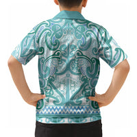 Aotearoa Iwi Ngati Paoa Hawaiian Shirt Maori Wharenui House Tribal Pattern