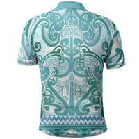 Aotearoa Iwi Ngati Paoa Polo Shirt Maori Wharenui House Tribal Pattern