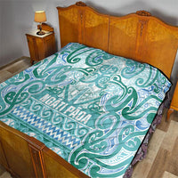 Aotearoa Iwi Ngati Paoa Quilt Maori Wharenui House Tribal Pattern