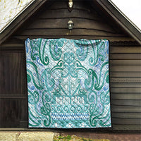 Aotearoa Iwi Ngati Paoa Quilt Maori Wharenui House Tribal Pattern