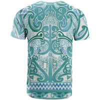 Aotearoa Iwi Ngati Paoa T Shirt Maori Wharenui House Tribal Pattern