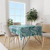 Aotearoa Iwi Ngati Paoa Tablecloth Maori Wharenui House Tribal Pattern