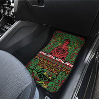 Aotearoa Iwi Ngati Hine Car Mats Maori Wharenui House Tribal Pattern