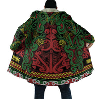 Aotearoa Iwi Ngati Hine Cloak Maori Wharenui House Tribal Pattern