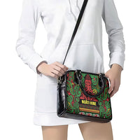 Aotearoa Iwi Ngati Hine Shoulder Handbag Maori Wharenui House Tribal Pattern