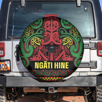 Aotearoa Iwi Ngati Hine Spare Tire Cover Maori Wharenui House Tribal Pattern
