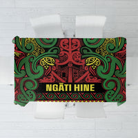Aotearoa Iwi Ngati Hine Tablecloth Maori Wharenui House Tribal Pattern
