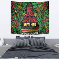 Aotearoa Iwi Ngati Hine Tapestry Maori Wharenui House Tribal Pattern
